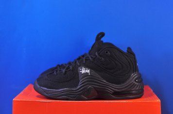 Кросівки Nike Air Penny 2 X St&uuml;ssy Black DQ5674-001 фото