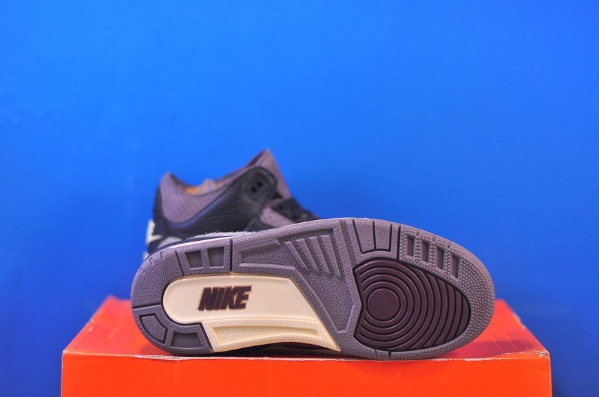 Кросівки Nike Air Jordan X A Ma Maniere 3 Retro Og Sp Sneaker Black/Brown FZ4811-001 FZ4811-001 фото