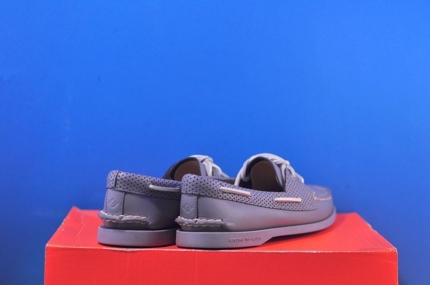 Топсайдери Sperry Authentic Original Grey Perforated STS87112 фото