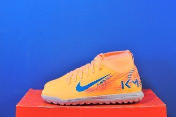 Сороканіжки Nike Mercurial Superfly X Club X Mbappe Tf Orange HJ6933-801 HJ6933-801 фото