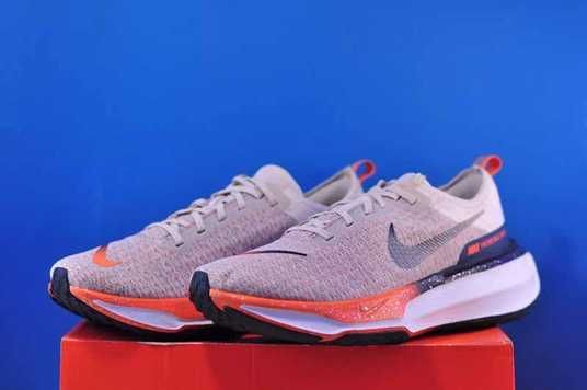 Кросівки Nike ZoomX Invincible Run Flyknit 3 Oatmeal Safety Orange