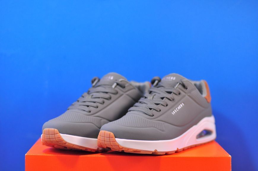 Кросівки Skechers Uno Suited On Air Grey 183004/OLV 183004/OLV фото