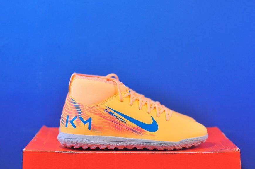 Сороканіжки Nike Mercurial Superfly X Club X Mbappe Tf Orange HJ6933-801 HJ6933-801 фото