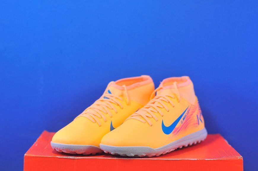 Сороканіжки Nike Mercurial Superfly X Club X Mbappe Tf Orange HJ6933-801 HJ6933-801 фото
