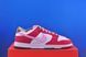 Кросівки Nike Dunk Low Prm White/Red FB7910-600 фото 4