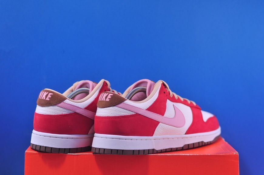 Кросівки Nike Dunk Low Prm White/Red FB7910-600 фото