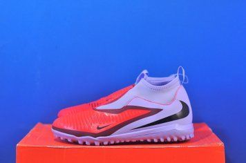 Сороканіжки Nike Phantom 6 High Academy TF Light Blue/Red HQ2049-400 HQ2049-400 фото