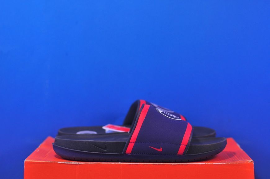 Тапочки Nike Paris Saint-Germain X Offcourt Slide Blue FZ3190-400 FZ3190-400 фото