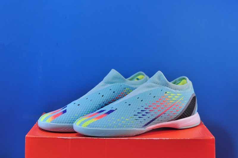 Футзалки Adidas X Speedportal.3 Indoor Soccer Shoes Light Blue GW8466 GW8466 фото
