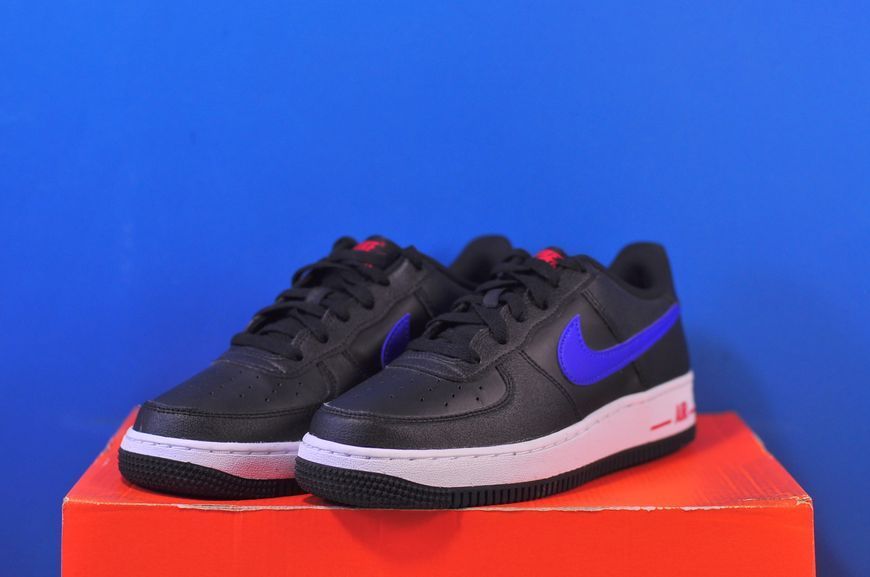 Кросівки Nike Air Force 1 Black Racer Blue FV0367-001 FV0367-001 фото