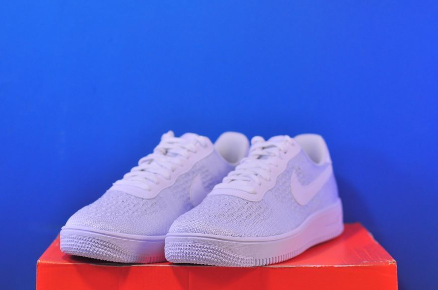 Кросівки Nike Air Force 1 Low Flyknit Triple White AV3042-100 AV3042-100 фото
