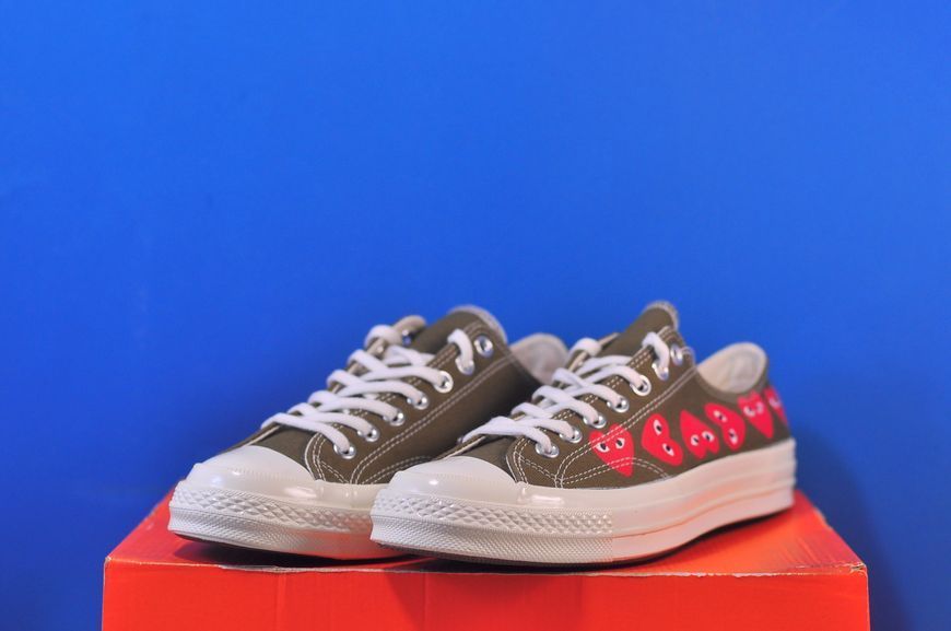 Кросівки Converse Comme des Garcons Chuck 70 Play Olive 162976C 162976C фото