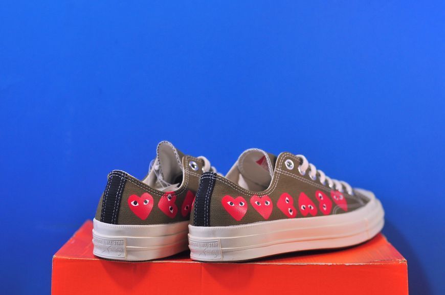 Кросівки Converse Comme des Garcons Chuck 70 Play Olive 162976C 162976C фото