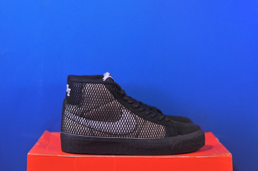 Кросівки Nike Zoom Blazer Mid Premium Sb Black/Grey FN6038-100 FN6038-100 фото