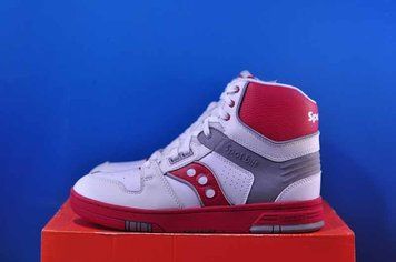Кросівки Saucony Sonic High Sample White/Red White/Red фото