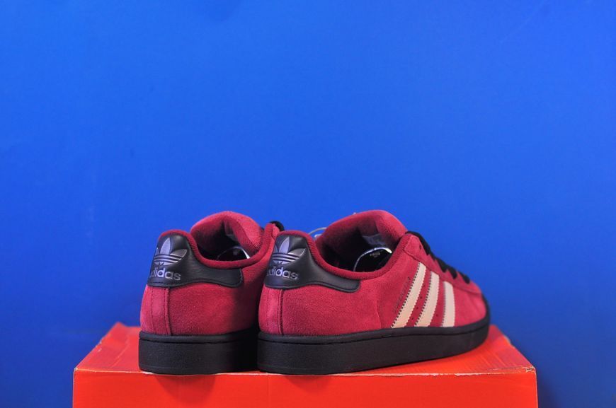Кросівки Adidas Superstar II Noble Maroon/ Crew White/ Core Black JQ3220 JQ3220 фото