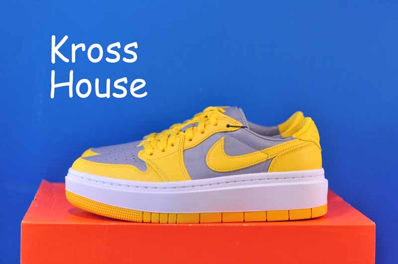 Nike air jordan 1 best sale low yellow