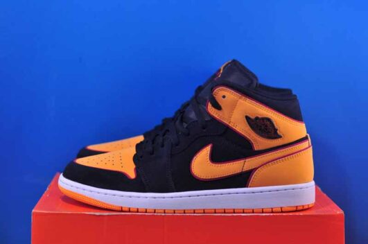 Nike Air Jordan Air 1 Mid Black/Orange FJ4923-008