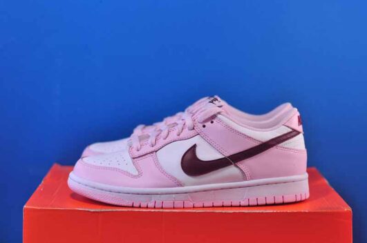 Nike Dunk Low Pink Foam Red White CW1590-601