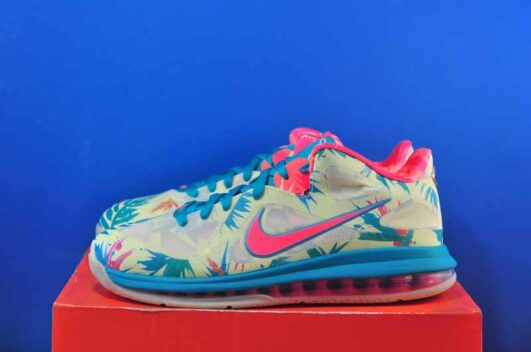 Nike Lebron Ix Low Lebronold Palmer Turquoise/Yellow DO9355-300