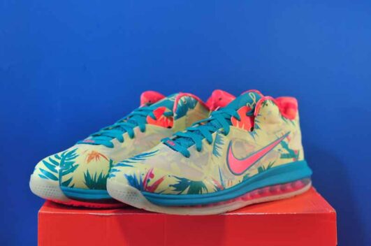 Nike Lebron Ix Low Lebronold Palmer Turquoise/Yellow DO9355-300